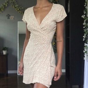Brandy Melville Robbie Wrap Dress